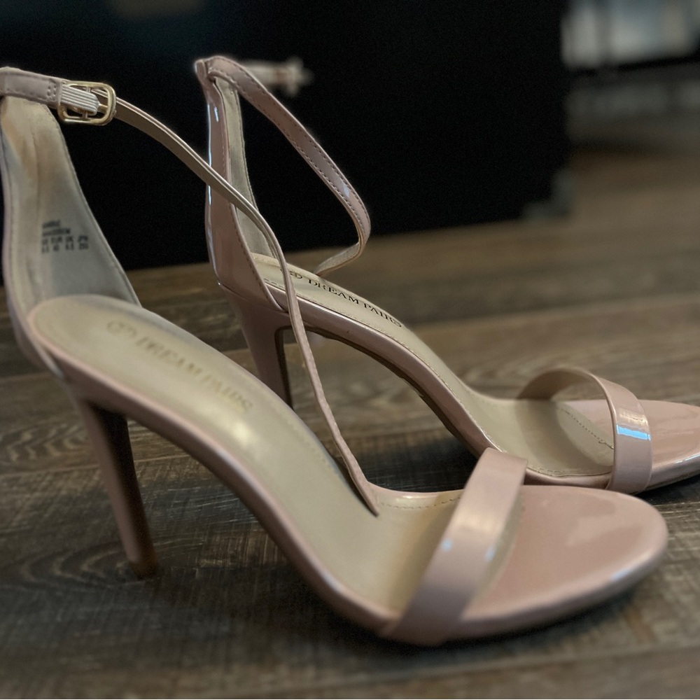 Elegant Nude Heels Dream Paris